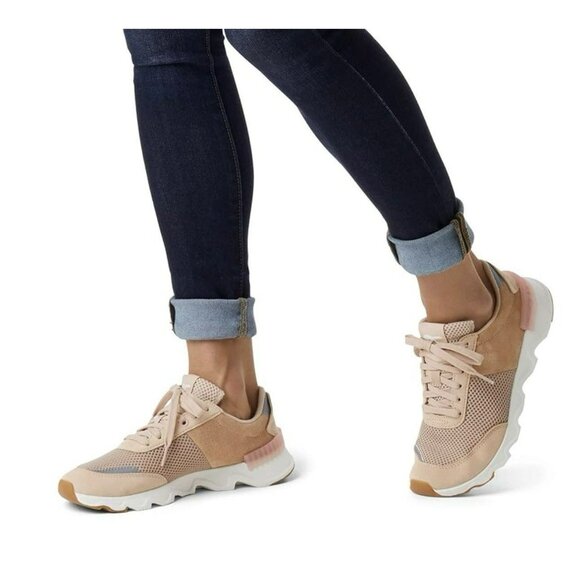 Sorel Women’s Kinetic Lite Lace Sneaker Shoes Size 7 - Picture 1 of 7